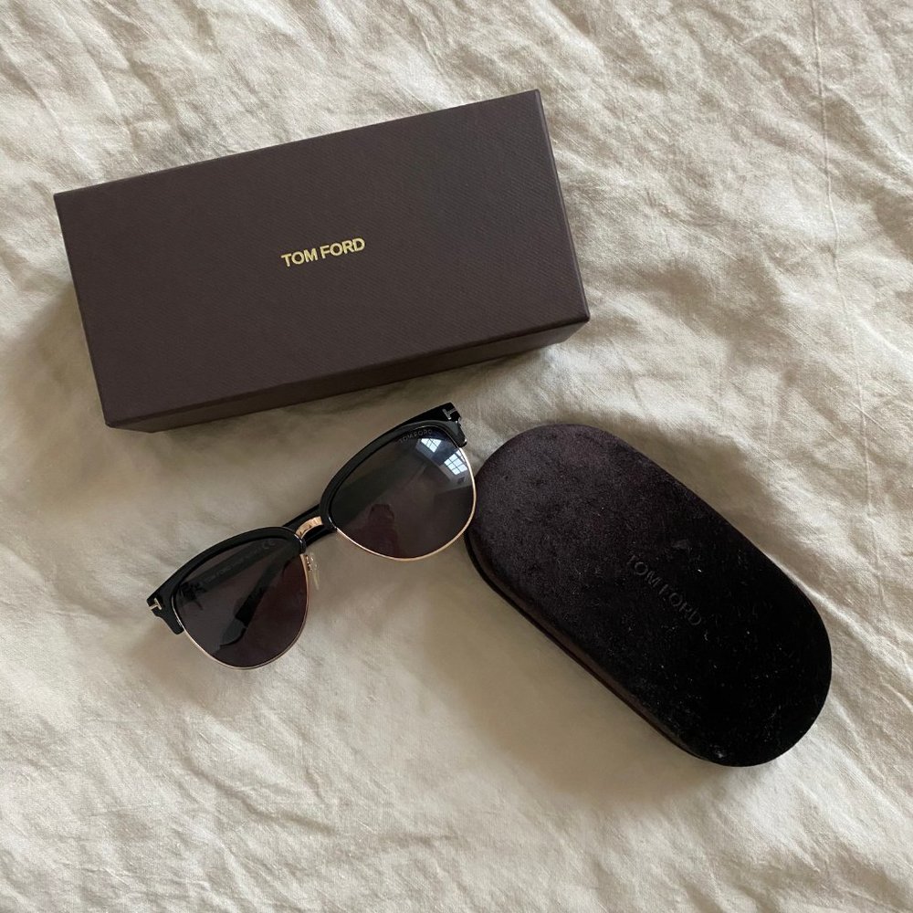 Tom Ford Fany Sunglasses in Black